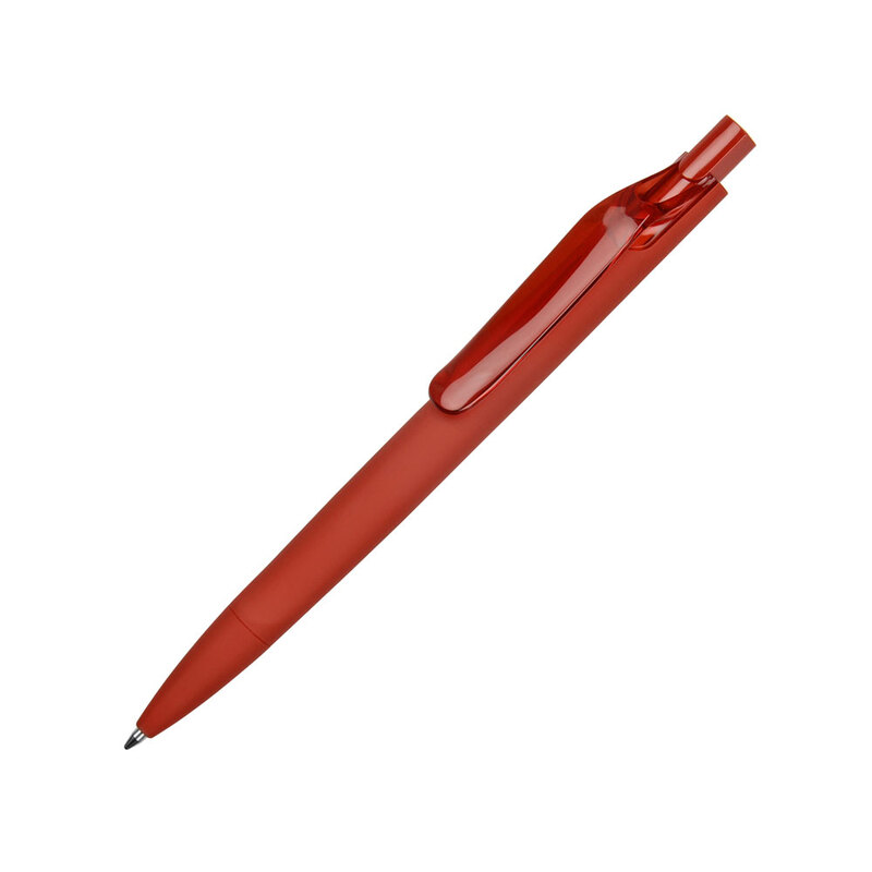 Ручка пластиковая шариковая Prodir ds6prr-21 "софт-тач" с логотипом