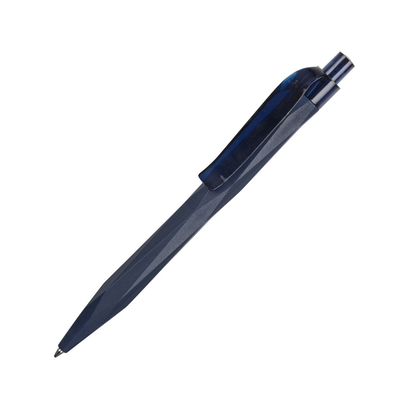Ручка шариковая Prodir QS 20 PMT, синий с логотипом
