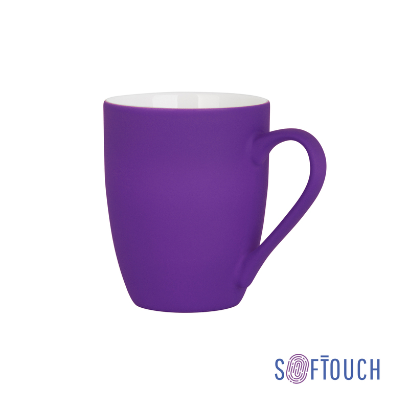 Кружка "Trend", покрытие soft touch с логотипом