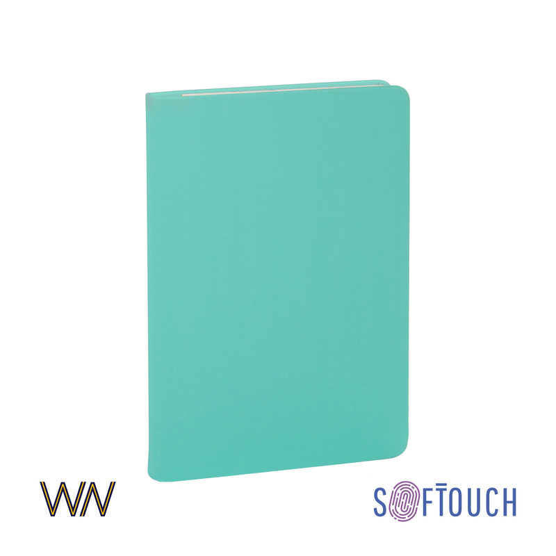 Ежедневник недатированный "Милан", А5, покрытие soft touch с логотипом
