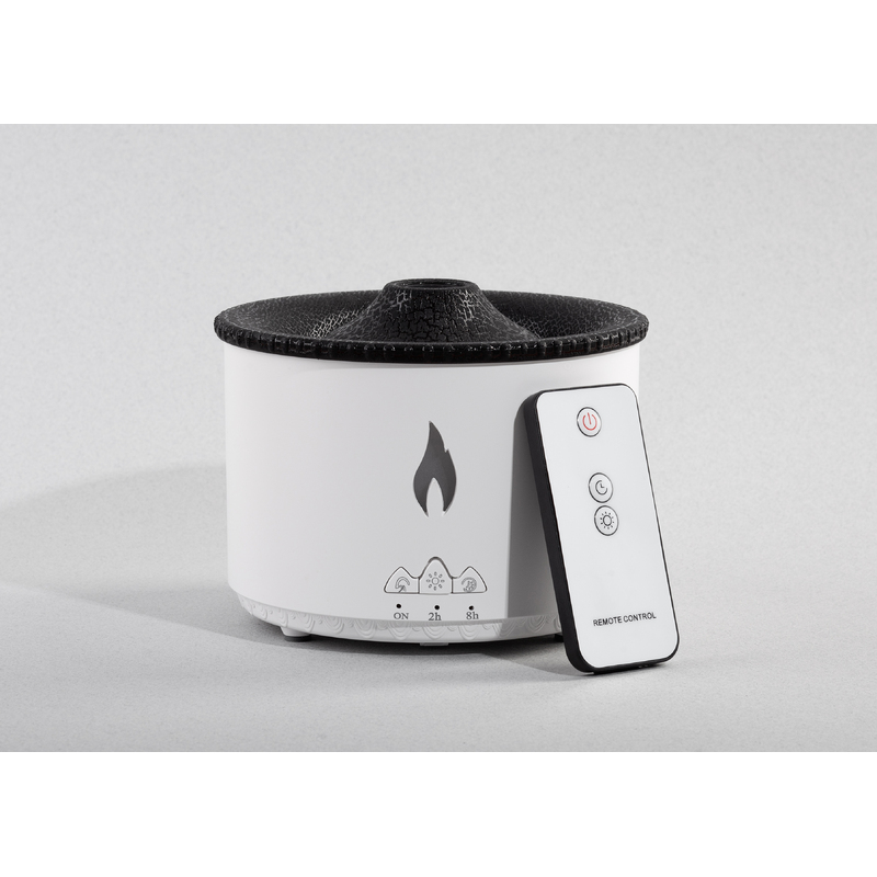 Увлажнитель воздуха "Smart Volcano"с пультом ДУ,  функцией ароматерапии и интерьерной подсветкой с логотипом
