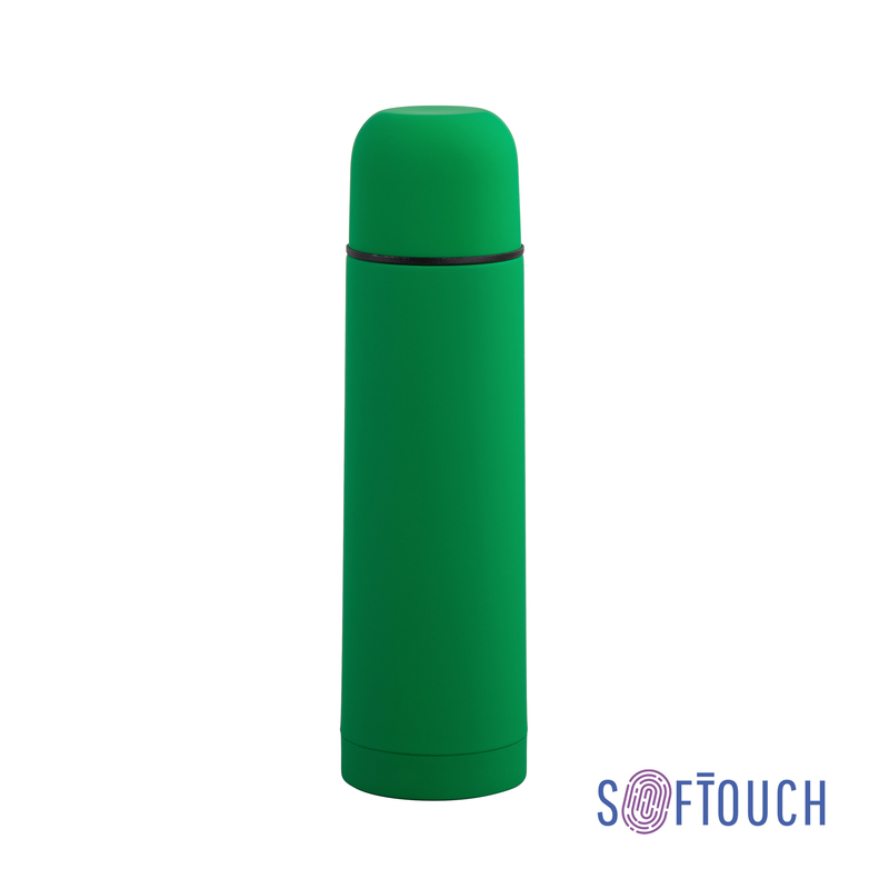Термос "Крит" 500 мл, покрытие soft touch с логотипом