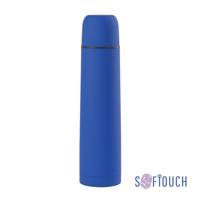 Термос "Родос", покрытие soft touch, 1 л. с логотипом