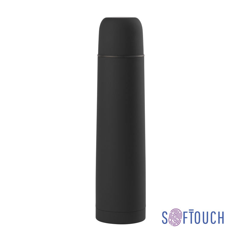 Термос "Родос", покрытие soft touch, 1 л. с логотипом