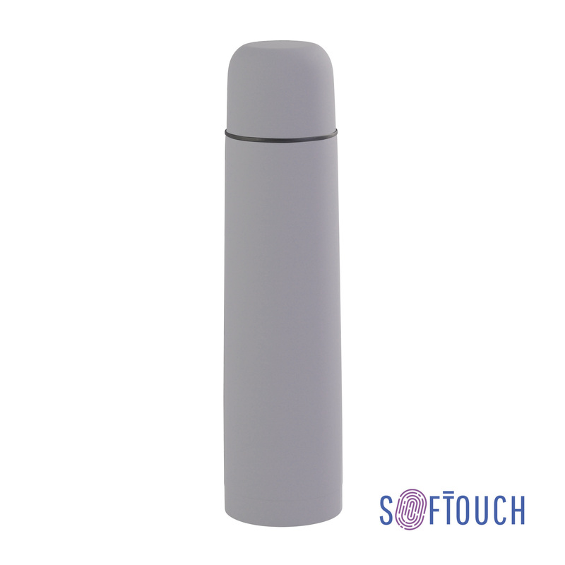 Термос "Родос", покрытие soft touch, 1 л. с логотипом