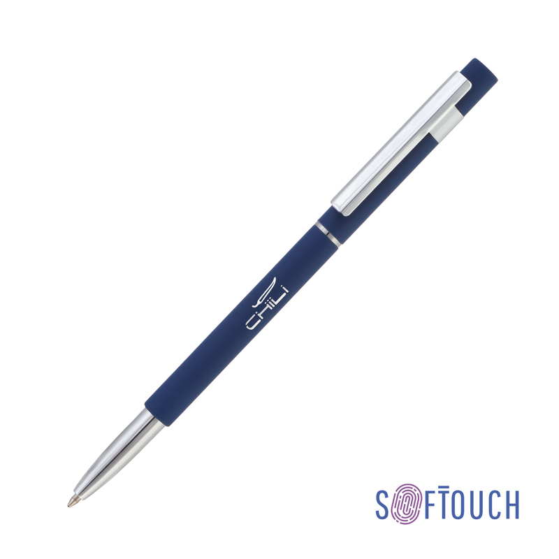 Ручка шариковая "Star", покрытие soft touch с логотипом