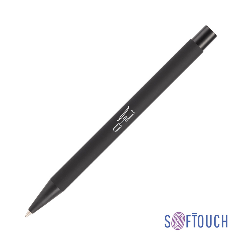 Ручка шариковая "Aurora", покрытие soft touch с логотипом