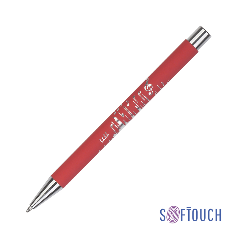 Ручка шариковая "Aurora", покрытие soft touch с логотипом