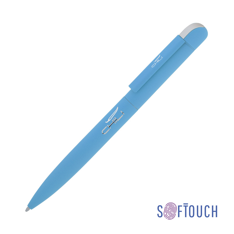 Ручка шариковая "Jupiter", покрытие soft touch с логотипом