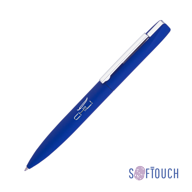 Ручка шариковая "Mercury", покрытие soft touch с логотипом