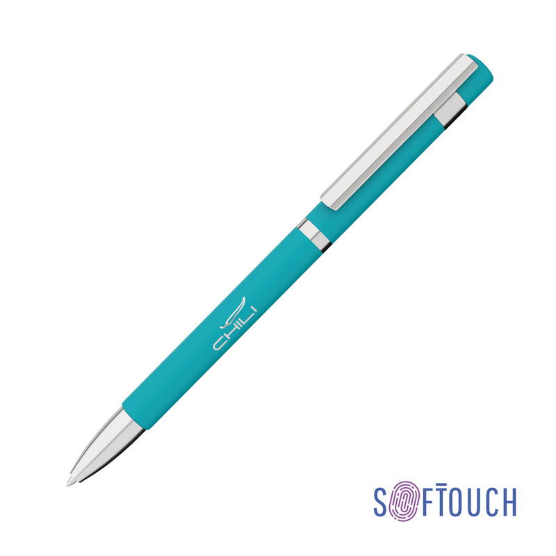 Ручка шариковая "Mars", покрытие soft touch с логотипом