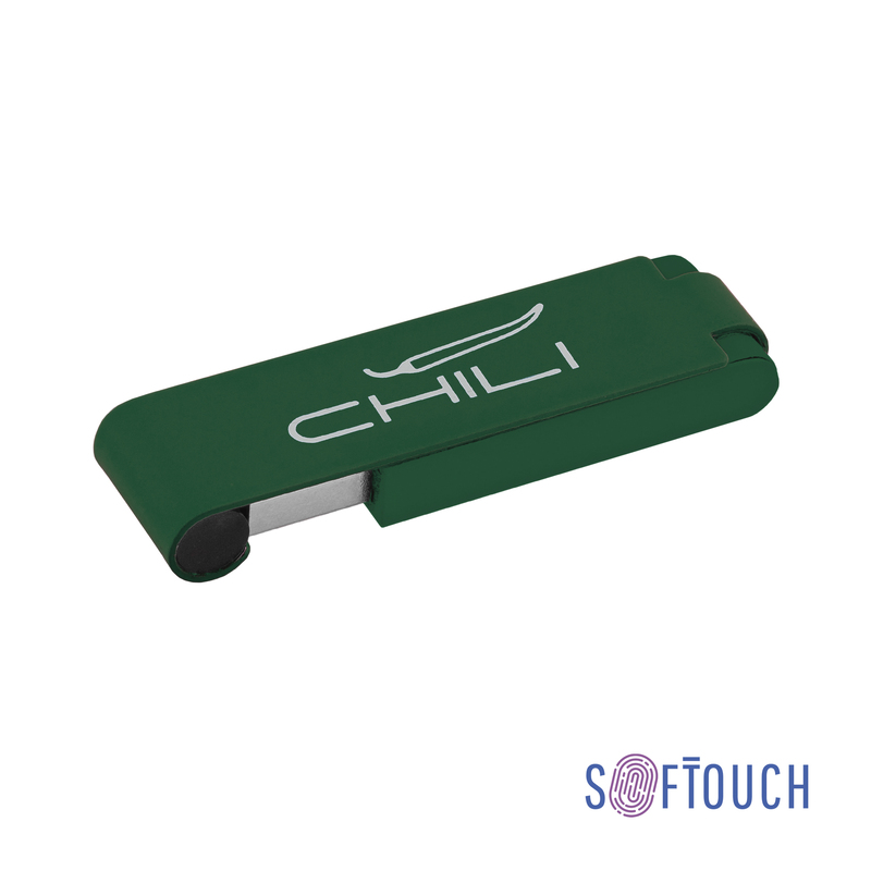 Флеш-карта "Case" 8GB, покрытие soft touch с логотипом