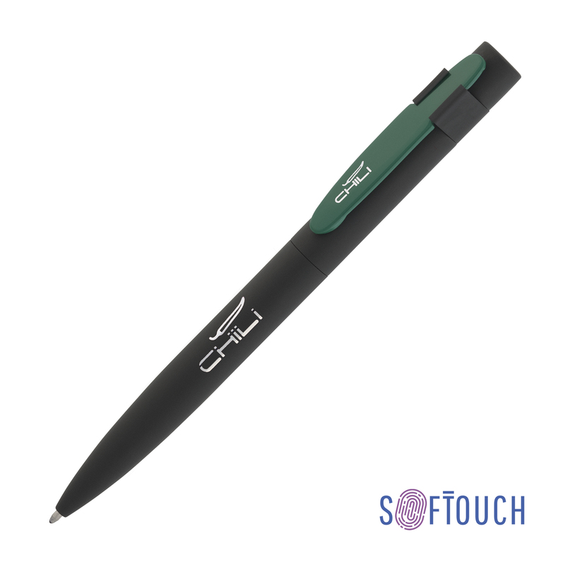 Ручка шариковая "Lip", покрытие soft touch с логотипом