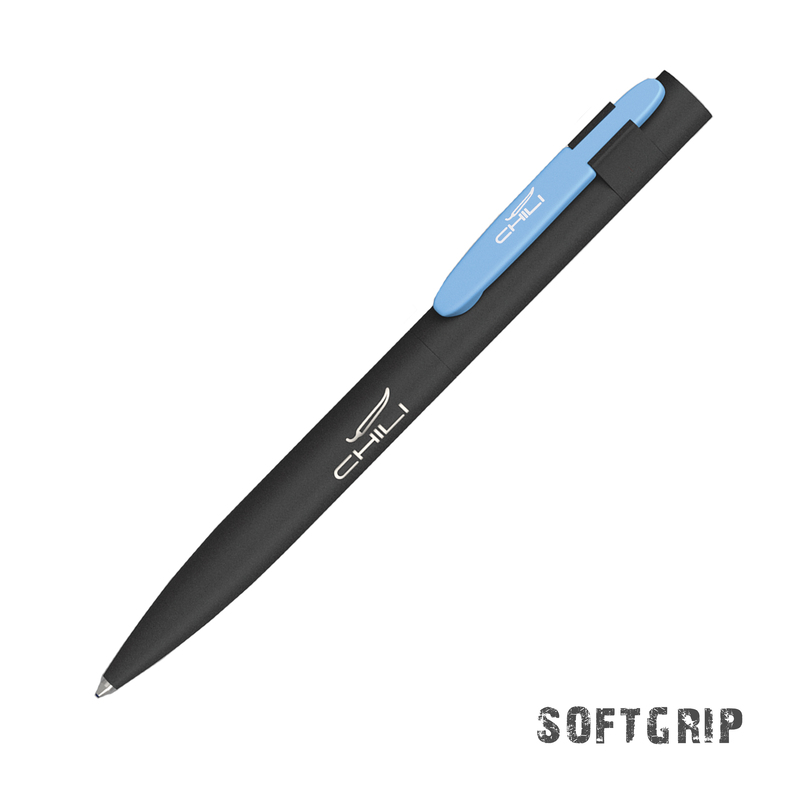 Ручка шариковая "Lip SOFTGRIP" с логотипом