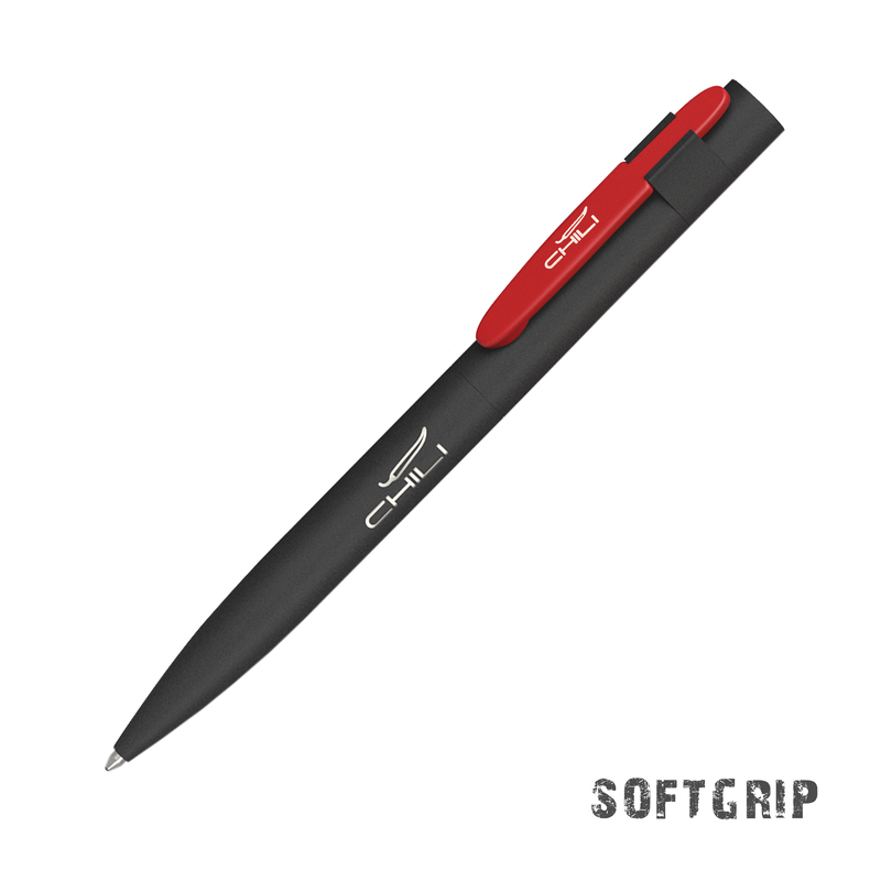 Ручка шариковая "Lip SOFTGRIP" с логотипом