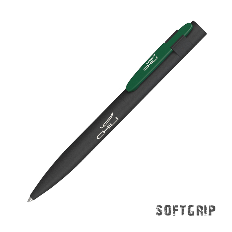 Ручка шариковая "Lip SOFTGRIP" с логотипом