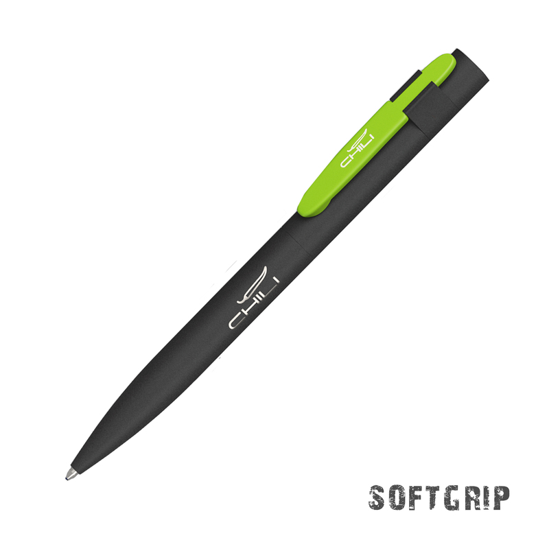 Ручка шариковая "Lip SOFTGRIP" с логотипом