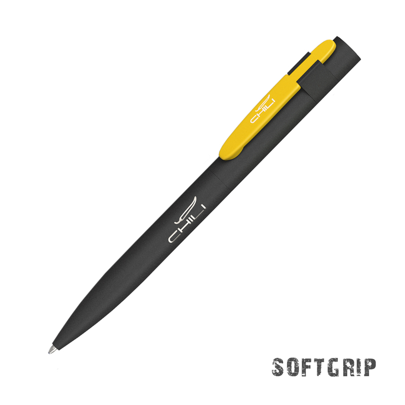 Ручка шариковая "Lip SOFTGRIP" с логотипом