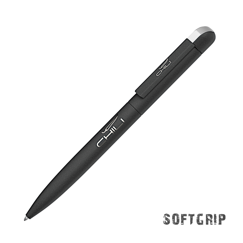 Ручка шариковая "Jupiter SOFTGRIP", покрытие softgrip с логотипом