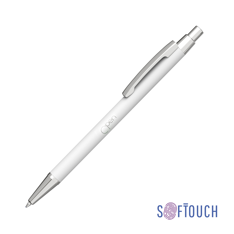 Ручка шариковая "Ray", покрытие soft touch с логотипом