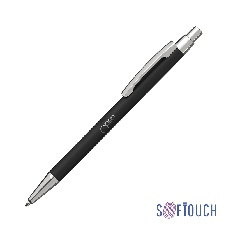 Ручка шариковая "Ray", покрытие soft touch с логотипом