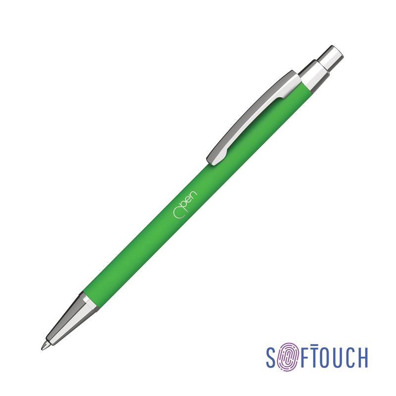 Ручка шариковая "Ray", покрытие soft touch с логотипом
