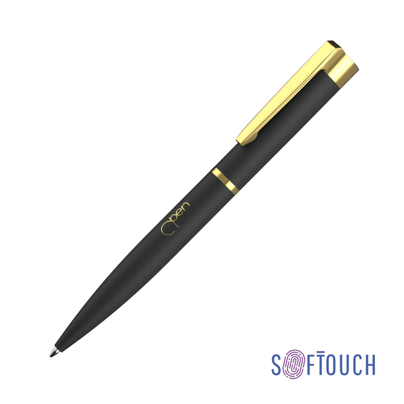 Ручка шариковая "Alice", покрытие soft touch с логотипом