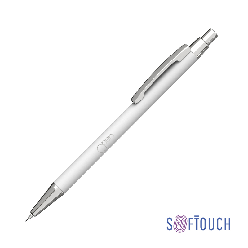Карандаш механический "Ray", покрытие soft touch с логотипом