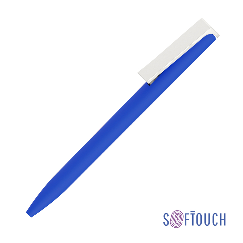 Ручка шариковая "Clive", покрытие soft touch с логотипом