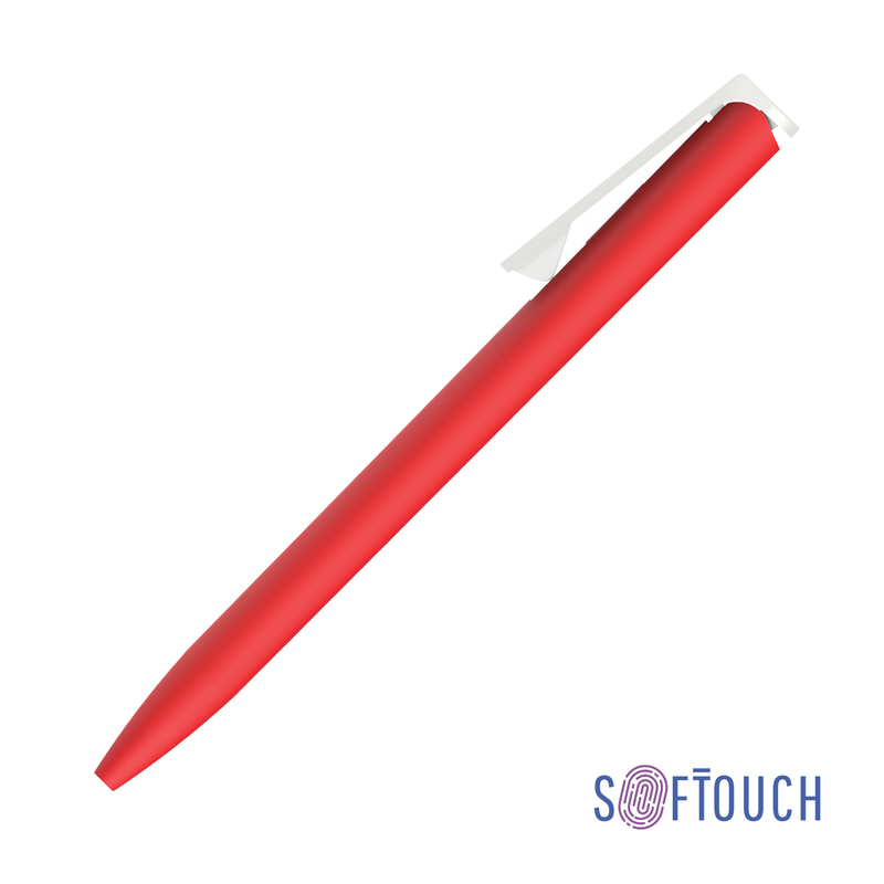 Ручка шариковая "Clive", покрытие soft touch с логотипом