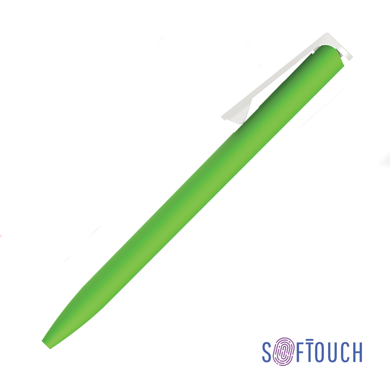 Ручка шариковая "Clive", покрытие soft touch с логотипом