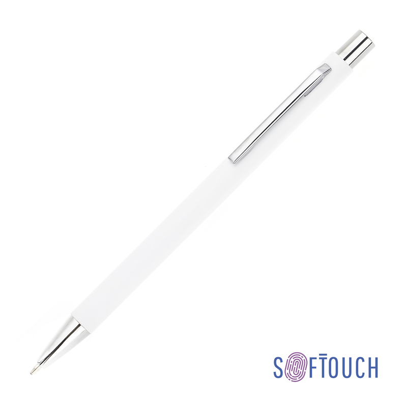 Ручка шариковая "Trade", покрытие soft touch с логотипом