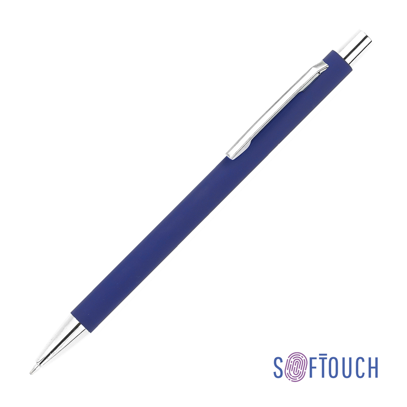 Ручка шариковая "Trade", покрытие soft touch с логотипом
