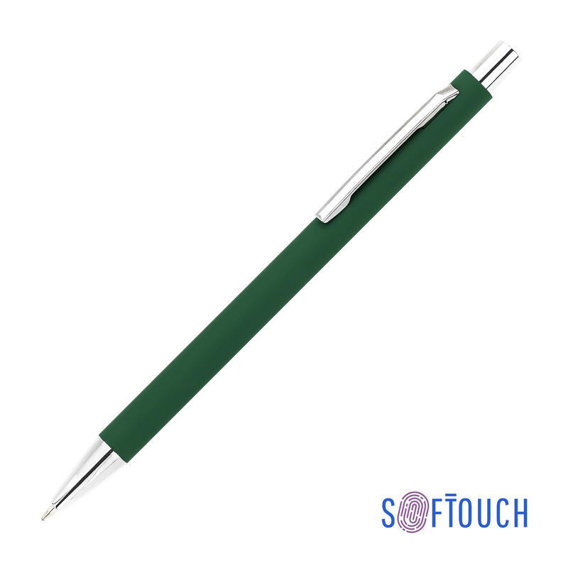Ручка шариковая "Trade", покрытие soft touch с логотипом