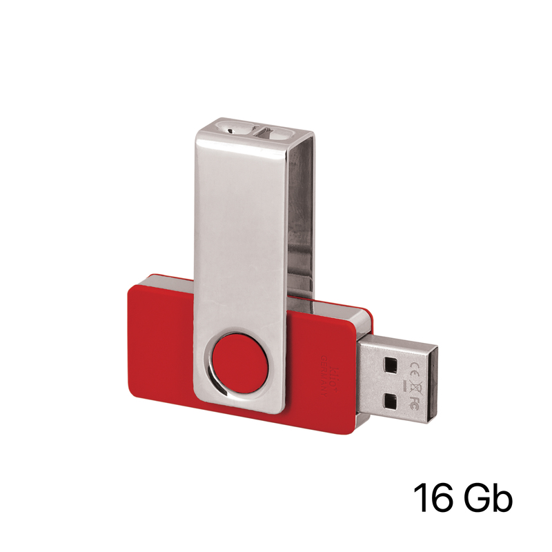 Флеш-карта TWISTA MS, 16Гб с логотипом