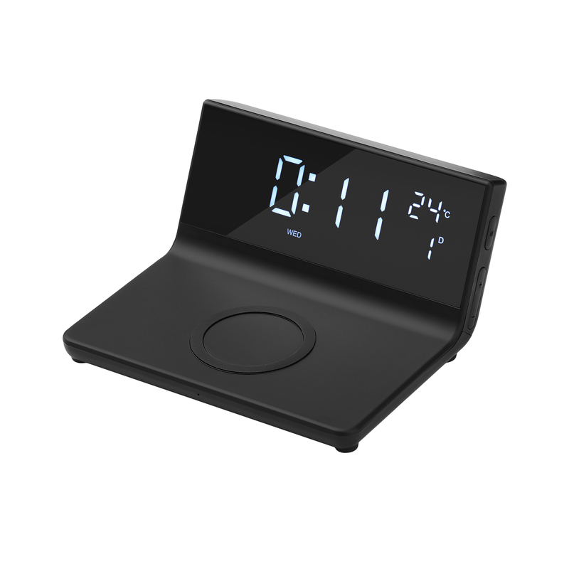 Зарядная станция с часами 15W Зенит (Zenith) с логотипом