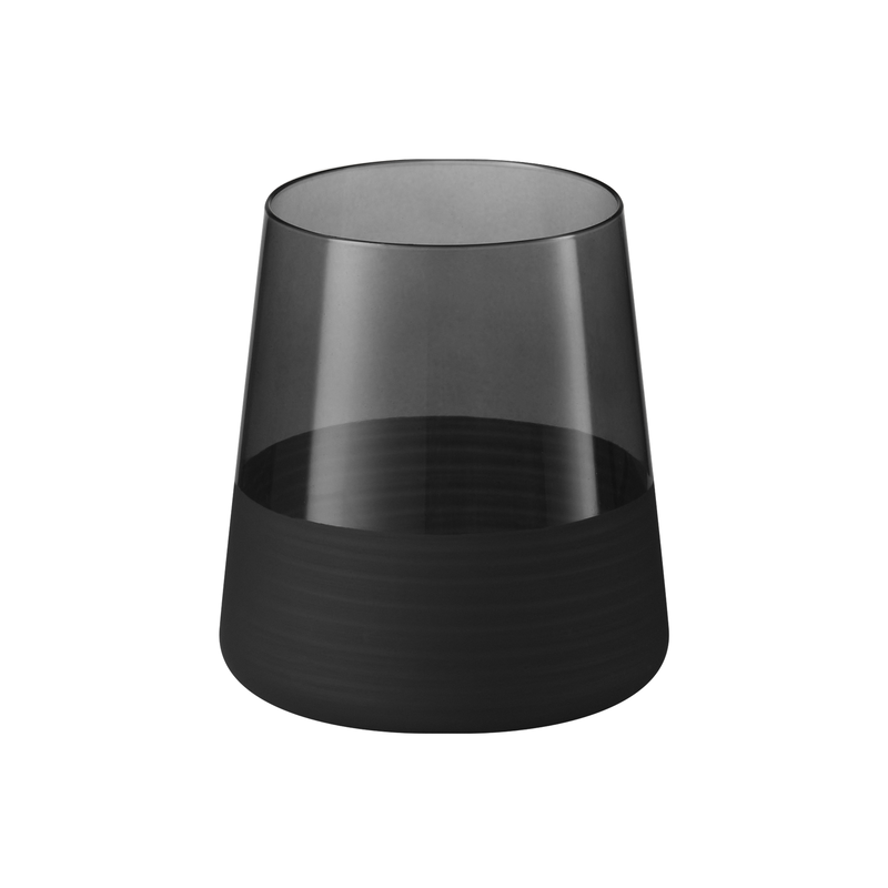 Стакан для воды Блэк Эдишн (Black Edition), черный с логотипом