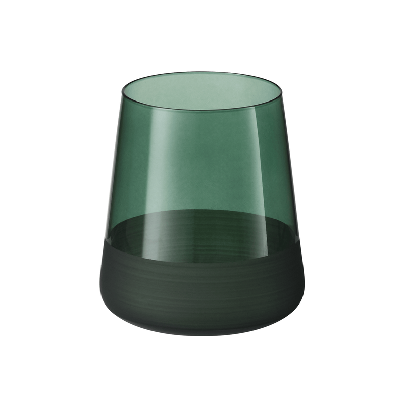 Стакан для воды Эмеральд (Emerald), зеленый с логотипом