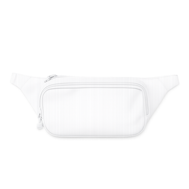 Сумка поясная 124, Белый,  (10/1)  (ONE SIZE) с логотипом