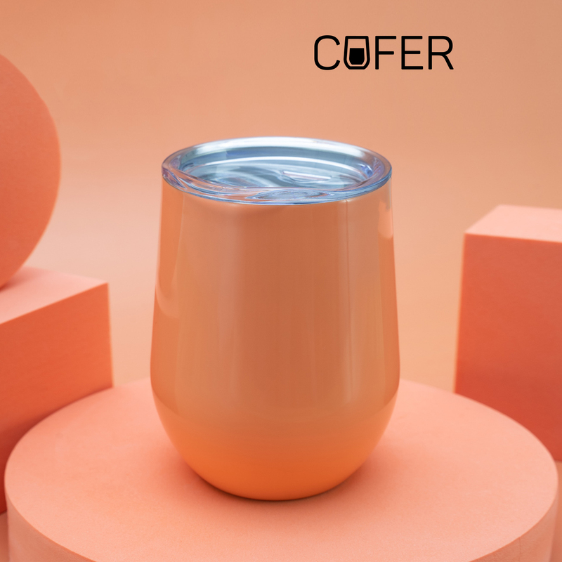 Кофер глянцевый CO12 (коралловый) с логотипом