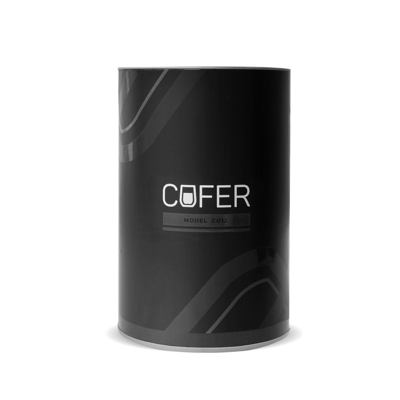 Тубус для кофера CO12 (черный) с логотипом