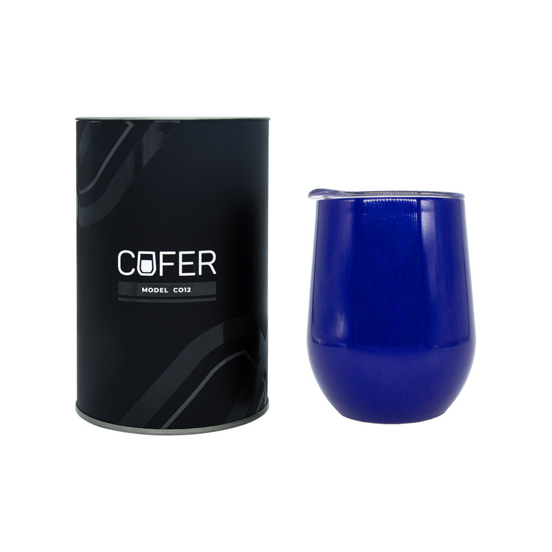 Набор Cofer Tube CO12 black (синий) с логотипом