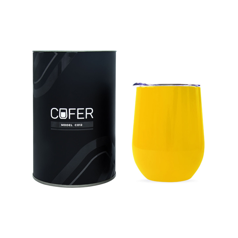 Набор Cofer Tube CO12 black (желтый) с логотипом