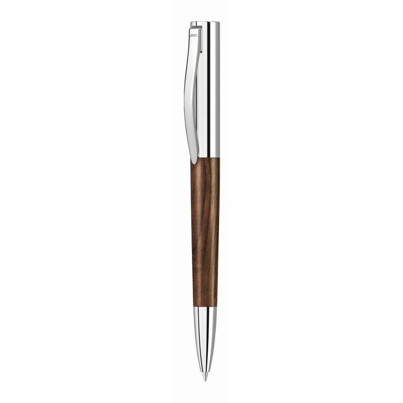 Ручка шариковая Titan Wood (коричневый) с логотипом