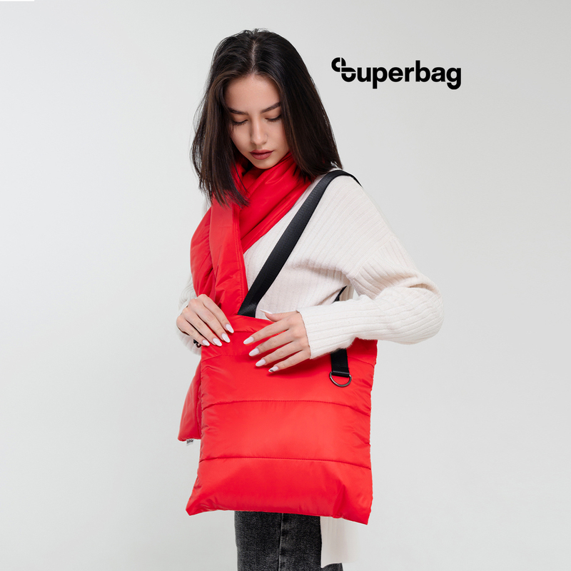 Набор Superbag Bubble (красный) с логотипом