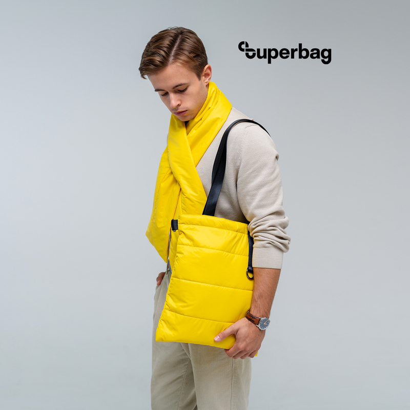 Набор Superbag Bubble (желтый) с логотипом