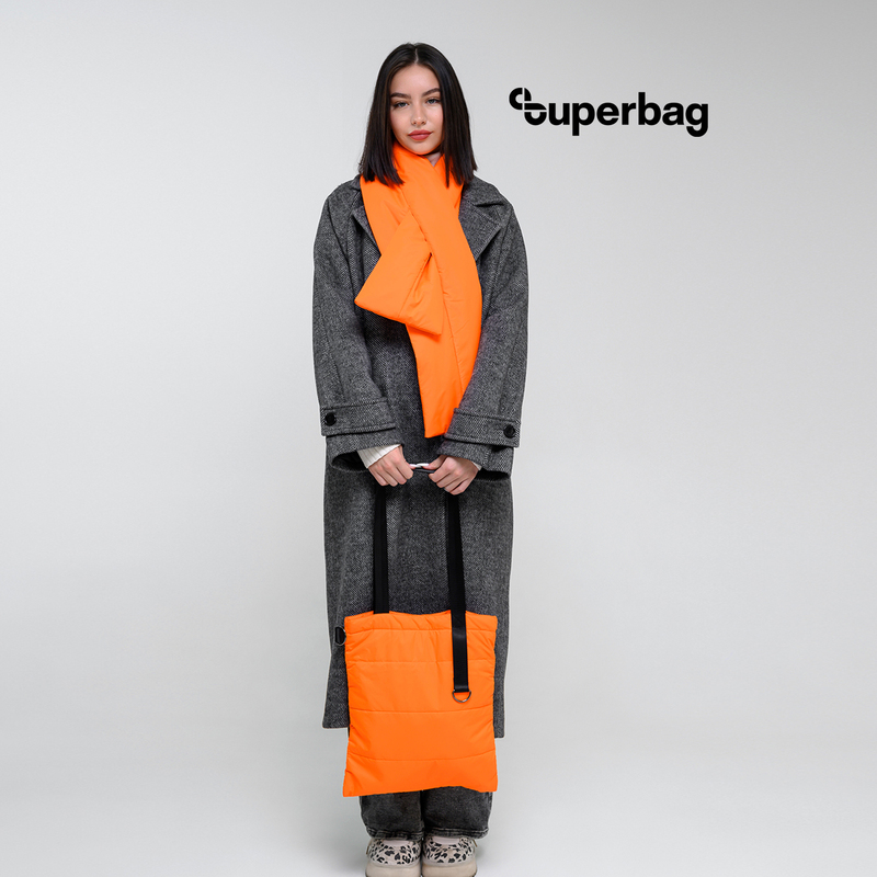 Набор Superbag Bubble (оранжевый) с логотипом