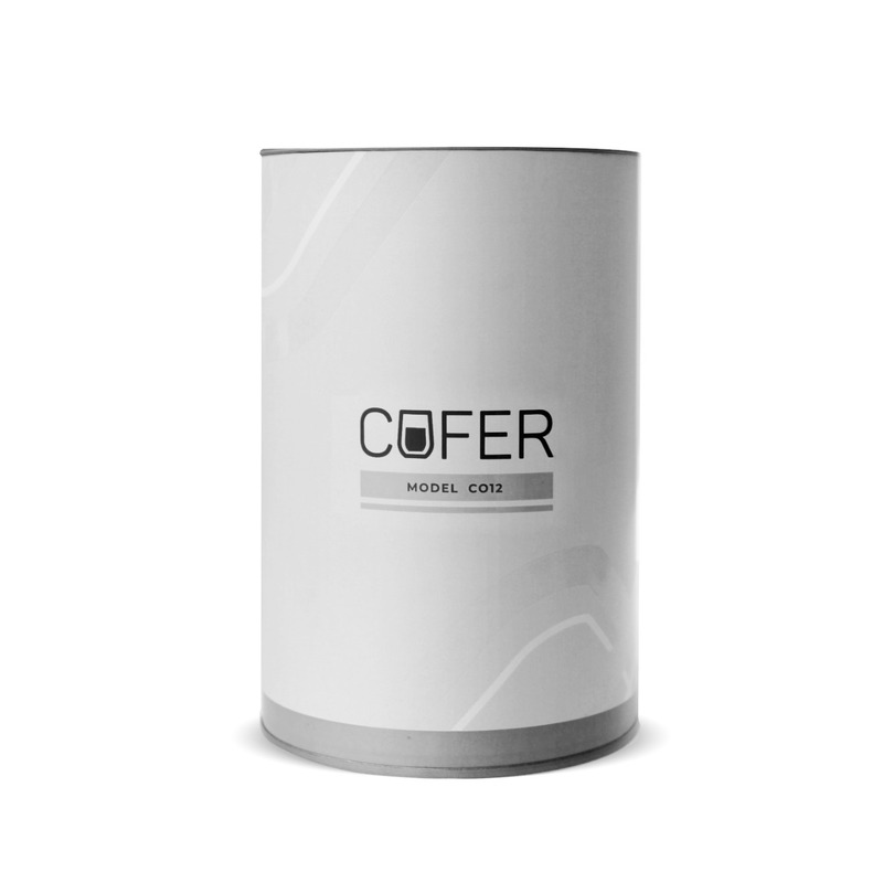 Тубус для кофера CO12 и кофера NEO (M) (серый) с логотипом