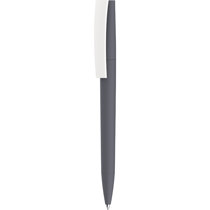 Ручка ZETA SOFT Серая 1010.23 с логотипом