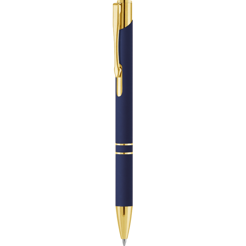 Ручка KOSKO SOFT GOLD Темно-синяя 1029.14 с логотипом